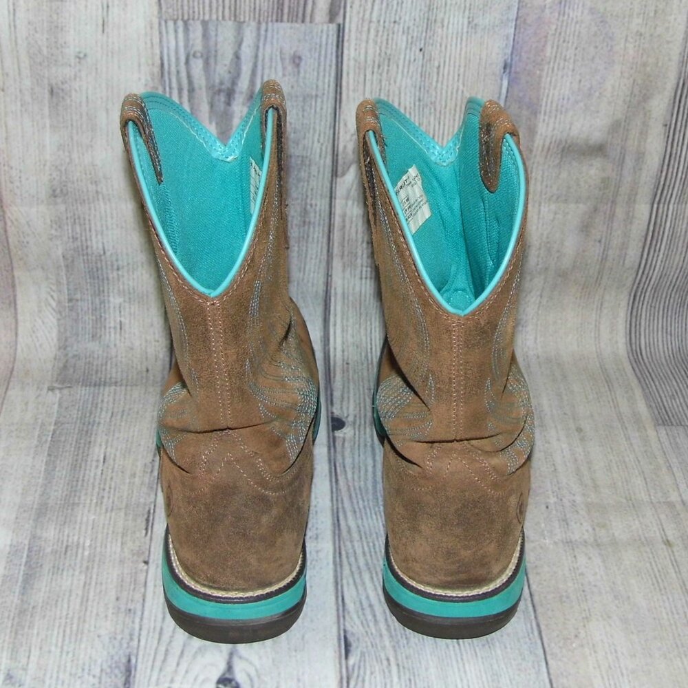 Ariat Anthem Venttek Distressed Java/Turquoise Co… - image 5